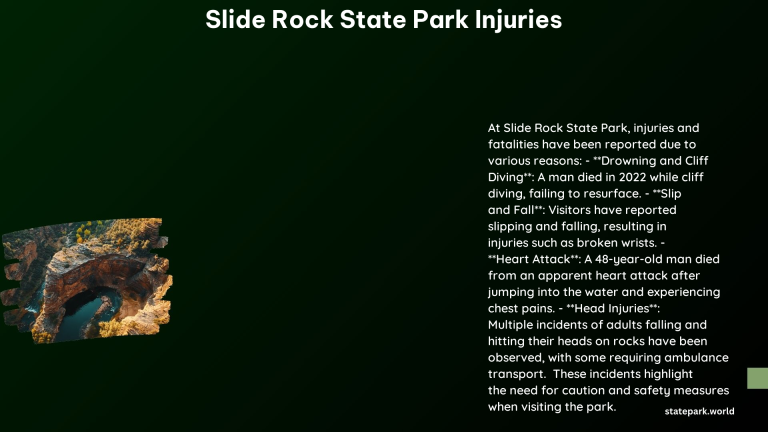 Slide Rock State Park Injuries