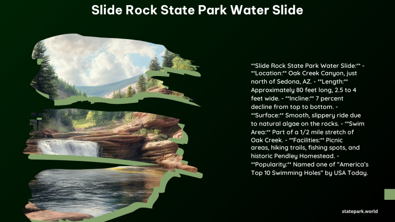 Slide Rock State Park Water Slide