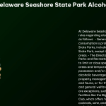 delaware seashore state park alcohol