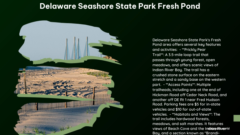 delaware seashore state park fresh pond