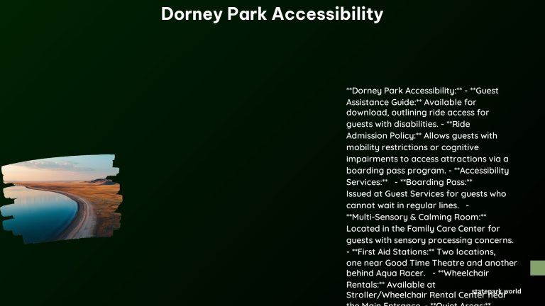 dorney park accessibility