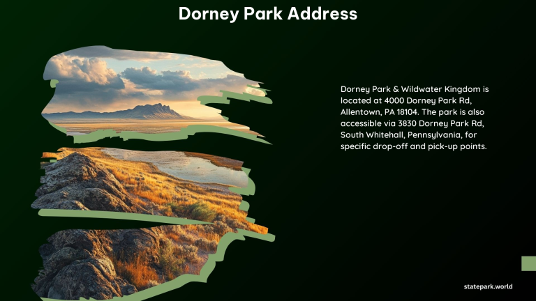 dorney park address