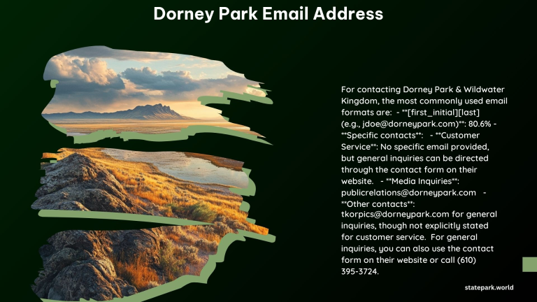 dorney park email address 1